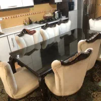 میز ناهارخوری سلطنتی ۸ نفره