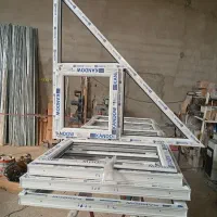 تولیددر وپنجره دوجداره یوپی وی سی.Upvc.ترمال بریک