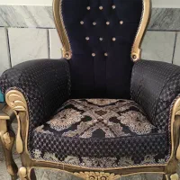 ست مبلمان سلطنتی به همراه میزناهارخوری وویترین|مبلمان خانگی و میز عسلی|فارسان, |دیوار