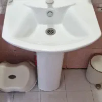 روشویی چینی مارک مروارید در حد نو