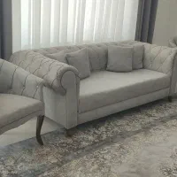 مبل هشت نفره چستر|مبلمان خانگی و میز عسلی|فسا, |دیوار