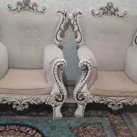 مبل سلطنتی در حد نو|مبلمان خانگی و میز عسلی|باقرشهر, |دیوار