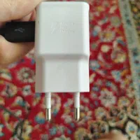 شارژر اصلی سامسونگ با کابل نخی