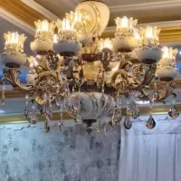 لوستر شهر نور|لوستر و چراغ آویز|کرمان, |دیوار