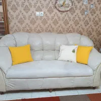 فروش یک دست مبل 7 نفره چرم