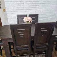 میز نهارخوری ۶ نفره کاملا سالم