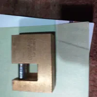 قفل کتابی برنجی قدیمی