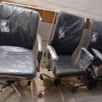 سه تاصندلی اداری چرخ دار نو