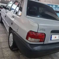 پراید مدل 88 بنزینی رنگ نقره ای