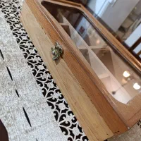 لوازم چوبی (جعبه پذیرایی و سینی چای)