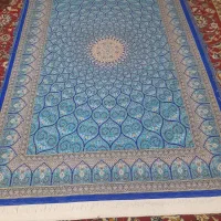 فرشتمامابریشمقالیچهطول۲مترعرض۱۵۰دستبافت