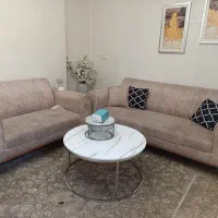 مبل 7 نفره ومیز ناهارخوری