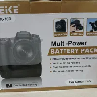 گریپ باطری دوربین مایک مدل 80D و 70D و ....