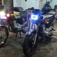 دو عدد موتور سیکلت کم کار