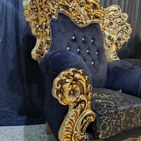 مبل یاقوت/سلطنتی/7 نفره|مبلمان خانگی و میز عسلی|گلپایگان, |دیوار