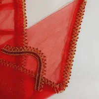 طراحی دوخت و جواهر دوزی روسری با طرح دلخواه|لباس|یاسوج, |دیوار