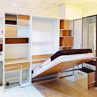 تخت دو طبقه|تخت و سرویس خواب|مشهد, شهرک صنعتی توس|دیوار