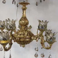 بزرگترین تخفیف سال لوسترهای سلطنتی|لوستر و چراغ آویز|مشهد, ایمان|دیوار