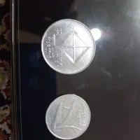 دو عدد سکه بسیار نایاب و یادبودی ایتالیا|کلکسیون سکه، تمبر، اسکناس|تهران, ابوذر|دیوار