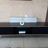 میز تلویزیون مشکی طلایی برند روبینکو درحدنو