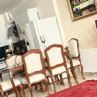 میز وصندلی ناهار خوری ۶ نفره فرانسوی