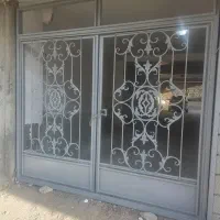 فروش درب پارکینگ به ابعاد دونیم دردونیم|مصالح و تجهیزات ساختمان|سنقر, |دیوار