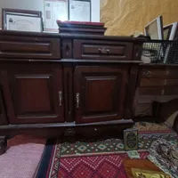 بوفه و کمد دراور چوب جنس عالی و میز کشودار|جاکفشی، کمد، دراور|سبزوار, پامنار|دیوار