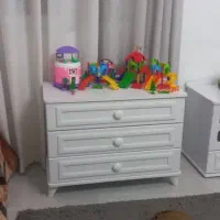 سرویس خواب دو منظوره نوزاد و نوجوان|تخت و صندلی بچه|کاشان, شهرک امیرالمومنین|دیوار