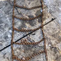 زنجیر چرخ ماشین سنگین بنز تک|قطعات یدکی و لوازم جانبی|قزوین, |دیوار