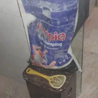 خاک گربه همراه بیلچه