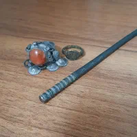 انگشتر عقیق  ونشان عتیقه