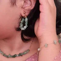 نیم ست سرویس سنگ طبیعی اونتورین هدیه خاص