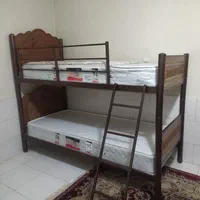 تخت خواب 2طبقه برمودا|تخت و سرویس خواب|اصفهان, هفتون|دیوار