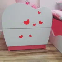 ست تخت و کمد کودک و نوجوان، برند آپادانا، شرکتی|تخت و سرویس خواب|رشت, باهنر|دیوار