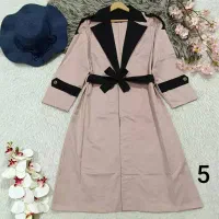 بارانی جنس کتان فری سایز تا سایز۴۶|لباس|دوگنبدان, |دیوار