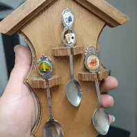 انگشتانه قاشق چایخوری آنتیک|ظروف سرو و پذیرایی|آمل, |دیوار