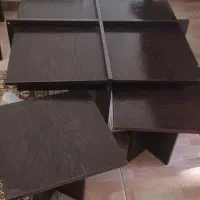 میز وسط با ۴ عدد میز عسلی