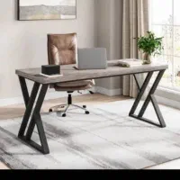 میزکارریاست/صندلی جکدار/مبلمان نیم ست چرم پیشخوان|دفتر کار|کرج, گلشهر|دیوار