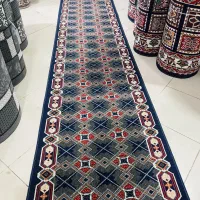گلیم سنتی/شطرنجی/سرمه ای مجلل|گلیم، جاجیم، گبه|قم, زاد|دیوار