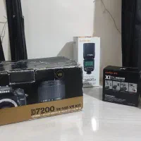 دوربین d7200 نیکون و لنز 140-18|دوربین عکاسی و فیلمبرداری|تربتحیدریه, شهرک ولیعصر|دیوار