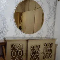 ست میزتلویزیون و آینه کنسول تخت دوطبقه