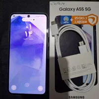 گوشی a55رام8 128نو