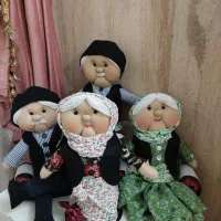 عروسک پدر بزرگ مادر بزرگ ویژه یلدا