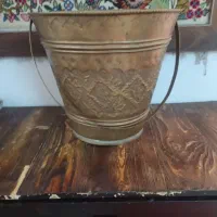 سطل قدیمی|کلکسیون اشیاء عتیقه|اراک, |دیوار