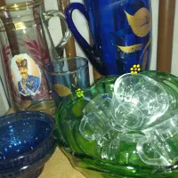 ظروف قدیمی ملامین لعابی و