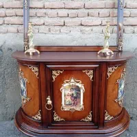 دو عدد آینه کنسول آنتیکا