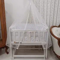 تخت کودک ، گهواره کودک ، تخت کنار مادر|تخت و صندلی بچه|زنجان, |دیوار