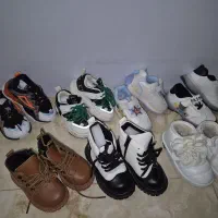 کتونی و بوت وارداتی دخترانه و پسرانه همگی آکبند