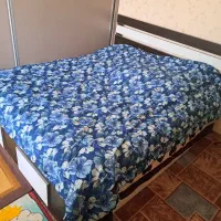 تخت خواب با پاتختی میز آرایش آینه فوری