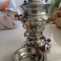 سماور ۶ لیتری قدیمی اکبر برادران گازی سالم